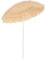 Outsunny 1.6m Patio Garden Hawaii Beach Sun Umbrella Sunshade Hawaiian Folding Tilting Crank Parasol (Wheat)
