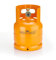 Eurocamping Srl Gasflasche leer 1 kg Ausgang Wasserhahn W20X1/14 SX M Vert.