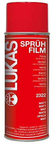 LUKAS Målerimedel – sprayfilm matt i 400 ml