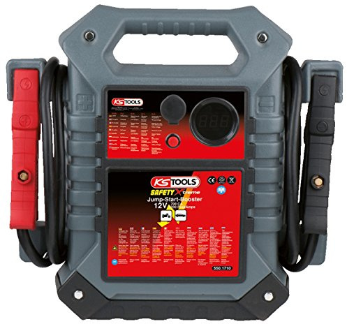KS Tools 550.1710 12 V Batterie-Booster, mobiles Starthilfegerät 700 A