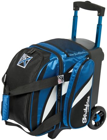KR Strikeforce Cruiser Single Bowling Ball, Shoe and Accessory Roller Bowling Bag