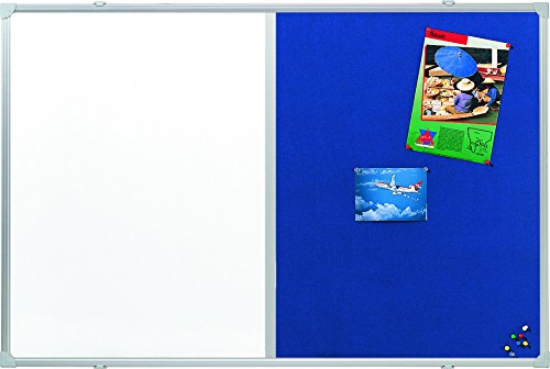 Franken CB200303 Kombitafel X-tra Line (120 x 90 cm) filz blau