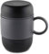 DrinkPod Tazza da viaggio isolata sottovuoto, acciaio inossidabile, 280 ml, nero