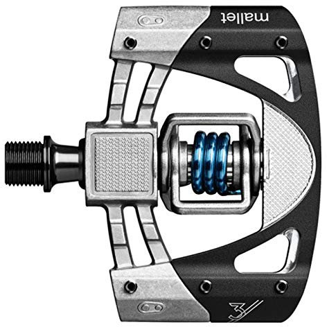 Crankbrothers Klickpedale Mallet 3, Silber/schwarz, CBM3