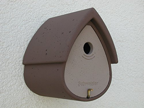 Schwegler Naturschutzprodukt Nisthöhle Meisenresidenz Typ 1MR Flugloch 32 mm braun-Hellbraun