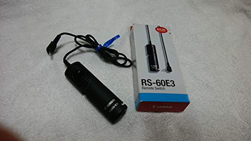 Canon 2469A002 Fernauslöser RS-60E3 in schwarz für Canon EOS 300D / 350D / 400D