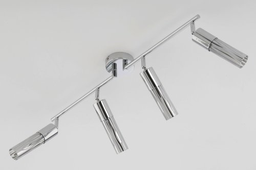 Briloner Arco 'Economy' 4 articulado de bajo Consumo focos – Cromo – E14