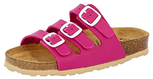 Lico Mädchen Bioline Kids Pantoletten, Pink, 34 EU