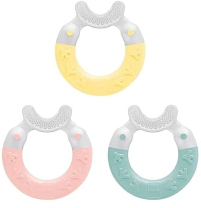 Glad Mam Bite & Brush Dentaruolo Setole Morbide 3+ Mesi