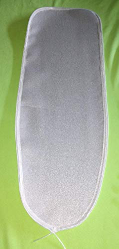 FODERINE PER STIRAMANICHE 2 pezzi, GRIGIO METALLIZZATO