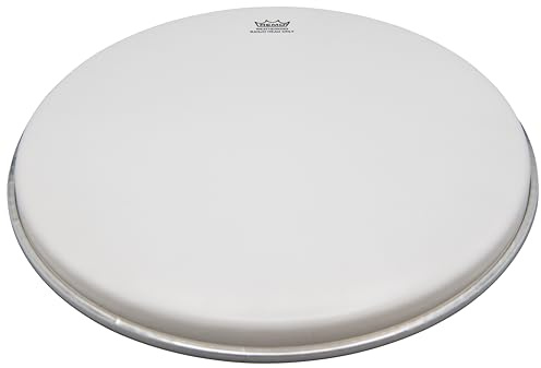 Remo P-190 WeatherKing Standard Banjo Head - 11-Inch - Fits 5 & 6 String Banjos - High Crown Frosted White Mylar Head