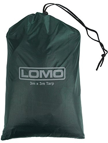 Lomo Bushcraft Bivi Basha – Lona impermeable para tiendas de campaña (3 x 3 m)