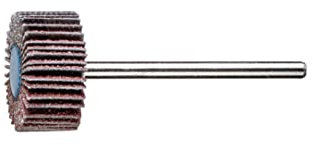 PFERD 336892 Fächerschleifer F, Fächerwerkzeuge, Ausführung Korund A, 80 Korngröße, 3mm Schaft Ø, 20mm x 10mm, 10 Stück