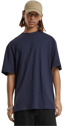 Urban Classics Tall Tee T-shirt Homme - Bleu (Navy) - XL