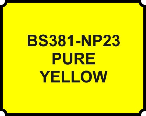 wlw PURE YELLOW PAINT - HEAT RESISTANT - 400ML AEROSOL SPRAY PAINT CAN GLOSS