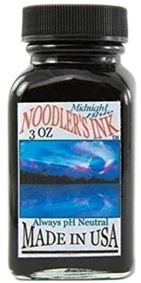 NOODLER'S Ink Fountain Pen Bottled Ink, 3oz - Midnight Blue