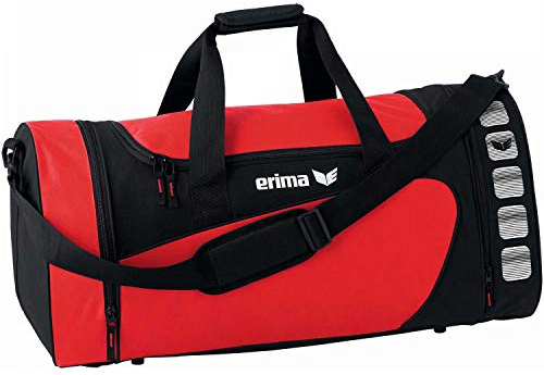 erima CLUB 5, Duffel Bag Unisex adulto, Rojo (Rot/Schwarz), M