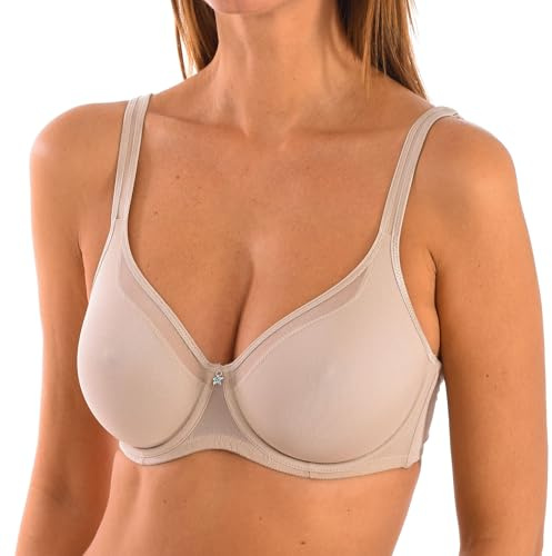 Selene - Sujetador Zafiro, color tierra, talla 100C