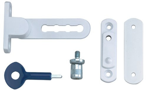 Yale Locks P117 Ventilation Window Lock White Finish (2 Pack)