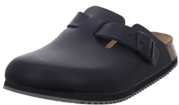 Birkenstock Professional Boston Sl, Sabots mixte adulte, Noir, 45 EU