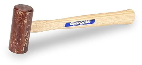 VAUGHAN Rawhide Mallet and Hammer, 6 Oz, Non Marring Striking Tool