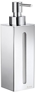 Smedbo Outline Seife und Lotion Spender, Silber