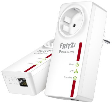 AVM FRITZ! Powerline 520E Set (500 Mbit/s, Gigabit LAN, Steckdose)