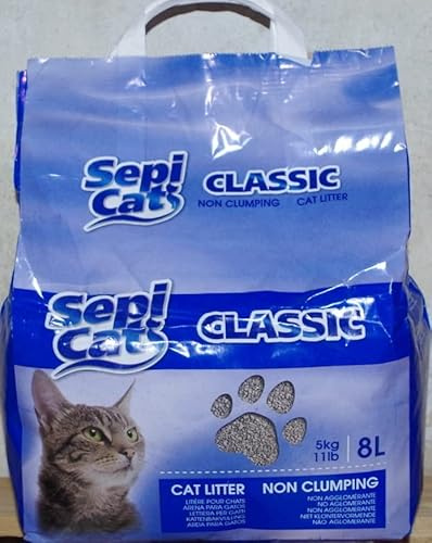 Sepicat Arena para Gatos Ligera, no aglutinante, 8 l