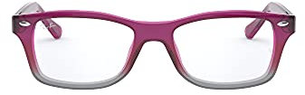 Ray-Ban Unisex-Kinder 0ry 1531 3648 48 Brillengestell, Pink (Fucsia Gradient Iridescent Grey)