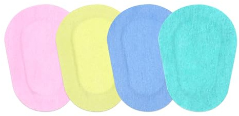 Bende adesive per bambini 60 pezzi / 3 scatole Bende colorate traspiranti Benda sull'occhio Bende adesive per adulti Bambini