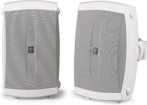 Yamaha Audio NS-AW150W 2-Way Indoor/Outdoor Speakers (Pair, White)