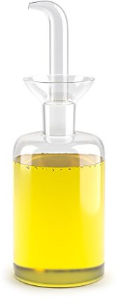 Balvi - oliera di 250 ml in Vetro Trasparente. Sistema antigoccia. Ideale Anche per Oli aromatizzati