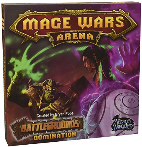 Arcane Wonders ARWWBG01 - Mage Wars Arena - Battleground Dominations, Brettspiel