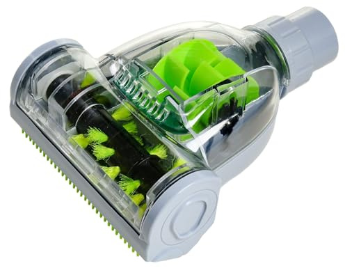 OVENTE Pet Hair or Sofa Brush Vacuum Attachment Compatible with ST2000, ST2010 and ST2620 Electric Canister Vacuums, Efficient on Multi Surface and Easy to Detach After Use, Green ACPST700