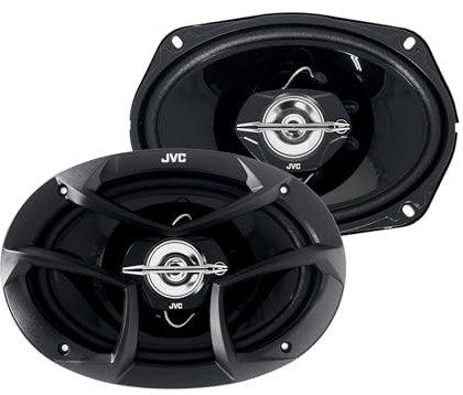 JVC CS-J6930 Enceinte de Voiture elliptique 3-Voies Puissance Max 400W Puissance RMS 45W