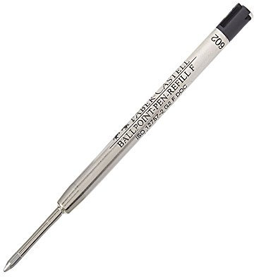 FABER-CASTELL 148744 - Kugelschreibermine, Stärke F, schwarz