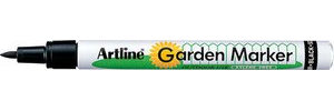 Artline Garden Marker Ek-780,Black Ink 0.8Mm Waterproof Write On Any Surface