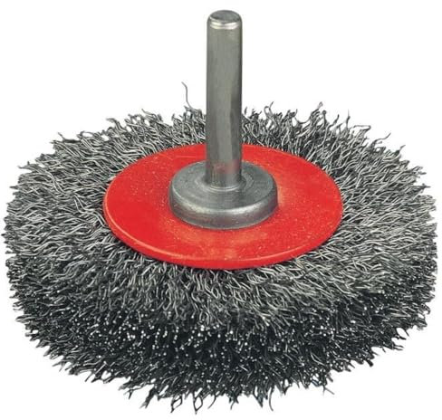 fortis Rundbürste Stahldraht 80 mm gewellt
