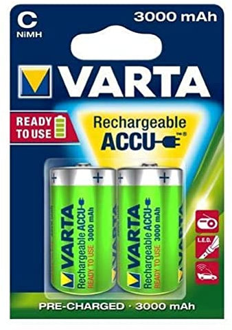 ACCU NI-MH C/LR14 1.24V-3000MAH 56714.101.402 2PCS/BL