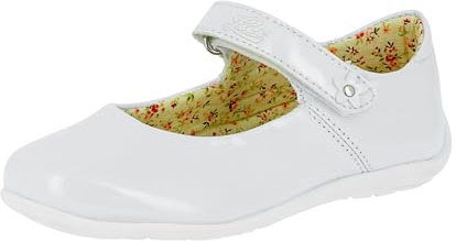 Lico Anna V Mädchen Durchgängies Plateau Ballerinas, Weiß, 33 EU