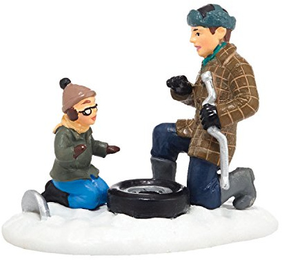 Department 56 A Christmas Story Village Oh, Fudge! Accessory, 2 inch, Green, Brown