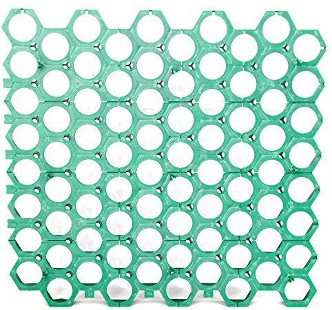 PRATEX Bodenplatte aus Kunststoff, modularer Boden 56 x 60 cm