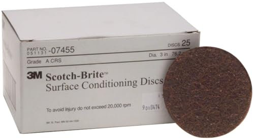 Scotch-Brite Surface Conditioning Disc, 5 in x 7/8 in A MED, 50 per case