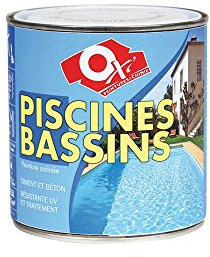 Oxi SPPIP.5BL Peinture piscine solvantée 0,5 L Blanc