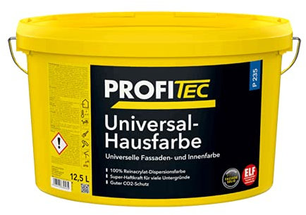 ProfiTec Fassadenfarbe P 235 Universal Hausfarbe (12,5 Liter)