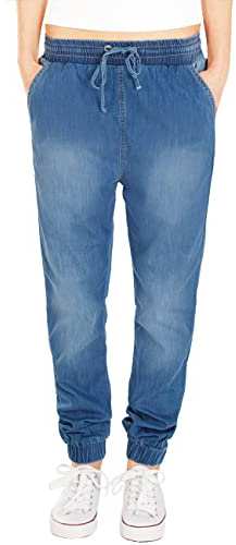 Fraternel Dam tygbyxor jogg jeans vida byxor
