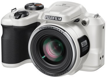 Fujifilm S8600 FinePix Fotocamera Compatta, Bridge, Zoom Ottico 36x, Bianco