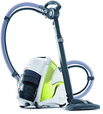 Polti Unico Mcv70 Allergy Multifloor Aspirapolvere Multiciclonico senza Sacco con Pulitore di Vapore Integrato, 4.5 Bar, Verde/Bianco