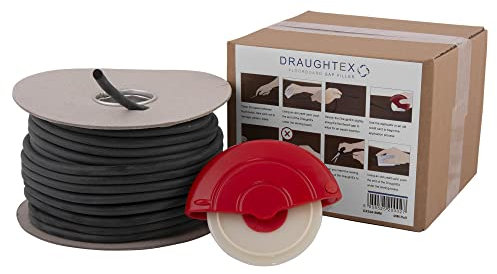 DraughtEx (Standard) Floorboard Gap Filler for Home Insulation, Filling Gaps in Floorboards