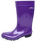 Bockstiegel Gummistiefel in Übergrößen Hellgrün/Dunkelblau Luisa große Damenschuhe, Lila, 36 EU